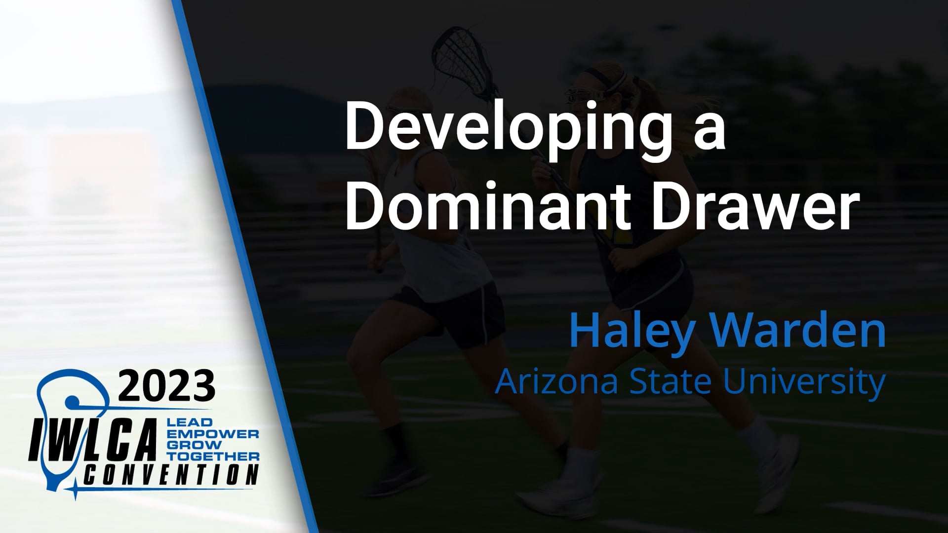 2023 Developing a Dominant Drawer